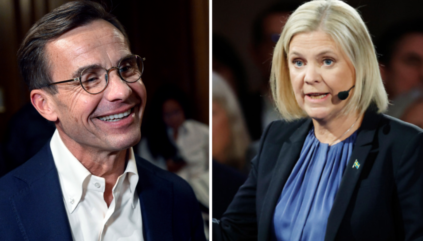 Ulf Kristersson, socialdemo, Moderaterna, Magdalena Andersson, Valet 2022